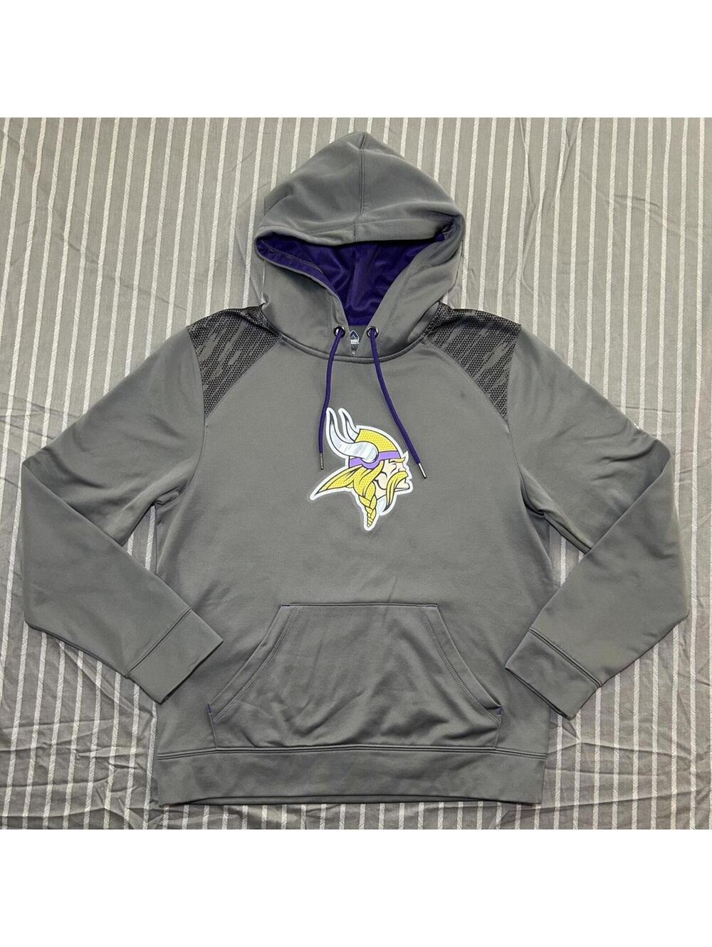 Minnesota Vikings Mens Sizes Medium,Thermabase Majestic Hoodie
